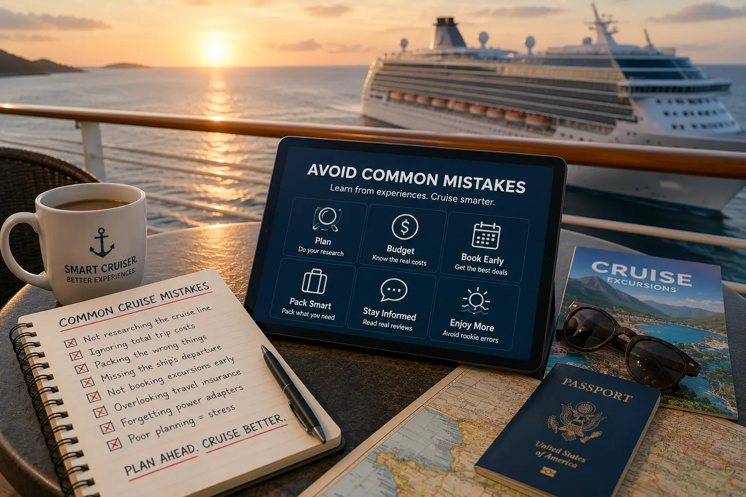 Avoid cruise mistakes