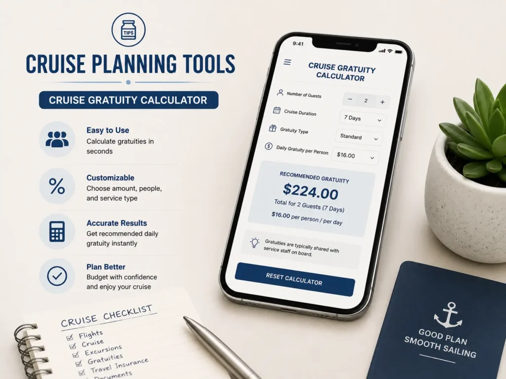 Cruise Gratuity Calculator